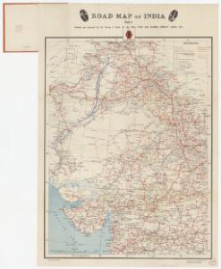 Sheet A [North West India], uit: Road map of India