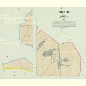 Horosedl - c2219-1-001 - Kaiserpflichtexemplar der Landkarten des stabilen Katasters