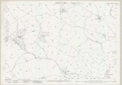 Cheshire LV.10 (includes: Brindley; Cholmondeley; Faddiley; Ridley; Spurstow) - 25 Inch Map