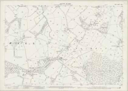 Kent LXV.7 (includes: Brook; Hinxhill; Wye) - 25 Inch Map