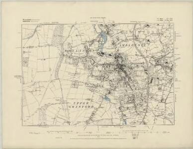 Warwickshire LVII.NW - OS Six-Inch Map